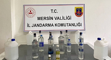 Jandarma'dan sahte içki operasyonu