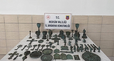 Jandarmadan tarihi eser operasyonu