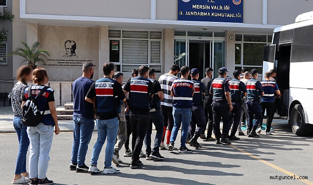 Mersin'de Jandarma'dan terör operasyonu
