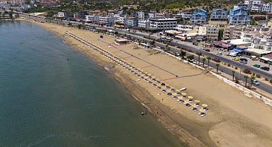 Mersin'de plajlar yaz sezonuna hazır