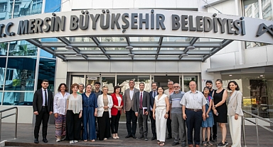 UNDP Ekibi Mersin'de ağırlandı
