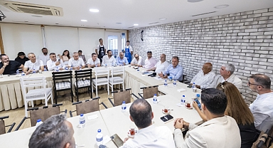 Seçer, DİTAV Mersin Şubesi ile buluştu