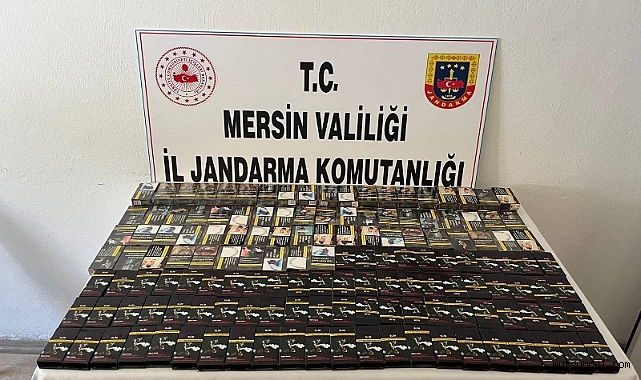 Jandarma'dan kaçak makaron operasyonu