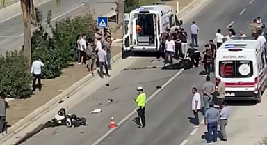 Mut'ta trafik kazası 1 ölü, 1 yaralı