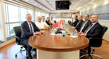 KKTC Mersin Konsolosu Özgür Ezel'den, MTOSB’yu ziyaret