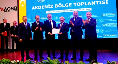 MTOSB’ye ‘Yeşil OSB Belgesi’ verildi