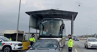 Cayrokopter ile trafik denetimi