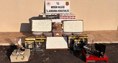 Jandarmadan kaçak makaron operasyonu