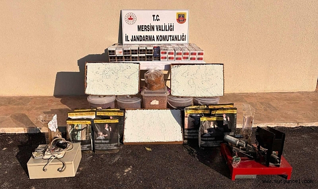Jandarmadan kaçak makaron operasyonu