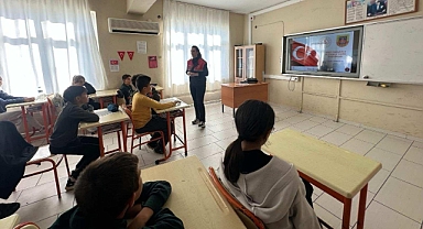 Jandarmadan öğrencilere siber farkındalık eğitimi