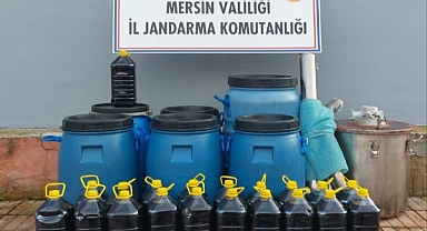 Jandarmadan Toroslar'da sahte içki operasyonu