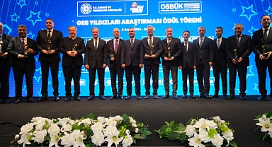 MTOSB’ye ‘En çok katkı veren OSB’ ödülü