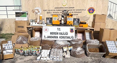 Mut'ta kaçak makaron