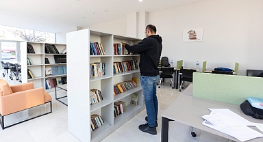 ‘Neptün İpek Yılmaz Okuma Salonu’ Çiftlikköy'de yeniden faaliyette