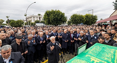 Seçer, kardeşini son yolculuğuna uğurladı
