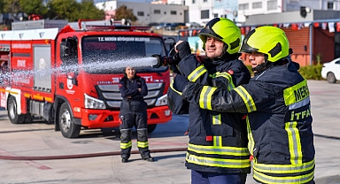 Serebral Palsili Durmuş'un itfaiye eri olma hayali gerçek oldu