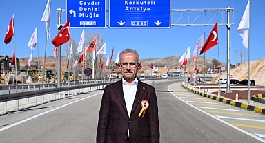 Korkuteli-Elmalı arası 21 dakika kısaldı