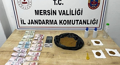 Mut ve Gülnar'da uyuşturucu operasyonu