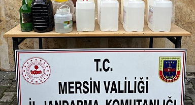 Mut ve Silifke'de sahte içki operasyonu