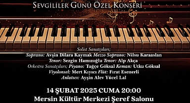 Mersin DOB’nden Sevgililer Günü’ne Özel Konseri