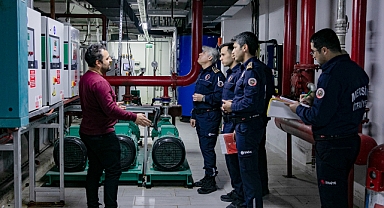 Oteller, yangın riskine karşı denetleniyor