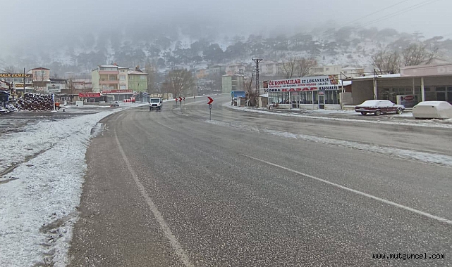 Sertavul, TIR ve çekicilere kapatıldı