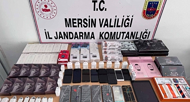 Silifke'de kaçak telefon yakalandı