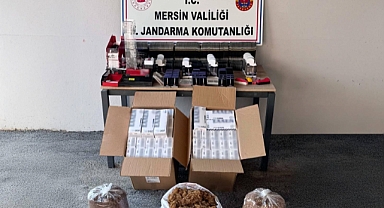 Jandarmadan kaçak makaron operasyonu