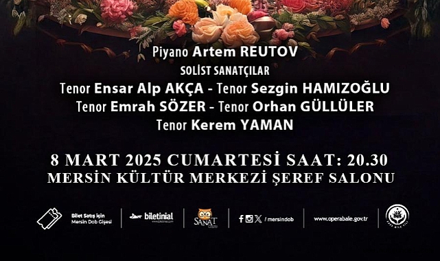 MDOB'nden 8 Mart Dünya Kadınlar Günü’ne Özel Konser
