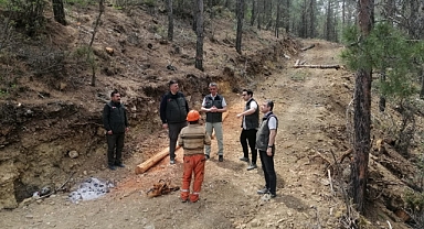 Orman Bölge Müdürü Ataş Mut’ta incelemelerde bulundu