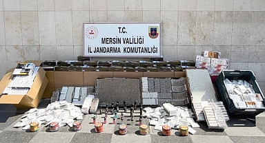 Jandarmada kaçak makaron operasyonu