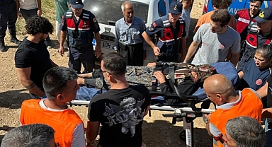 Kayboldu, dronla bulundu