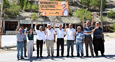 Büyükşehir’den Mut’ta kırsala nefes aldıran yol yatırımı