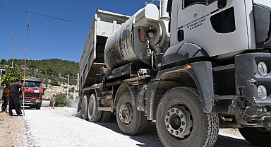 Çömelek, Büyükşehir’le asfalta kavuştu