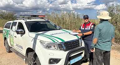 Göksu Deltası'nda yasadışı Mavi Yengeç avcıları yakalandı