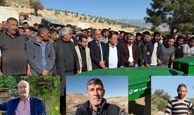 Gülnar'da kazada yaşamını yitiren 3 kişi toprağa verildi