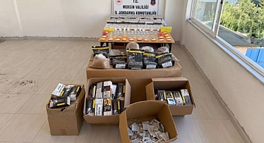 Jandarma, define avcısı ve kaçak makaron satıcılarına operasyon düzenledi