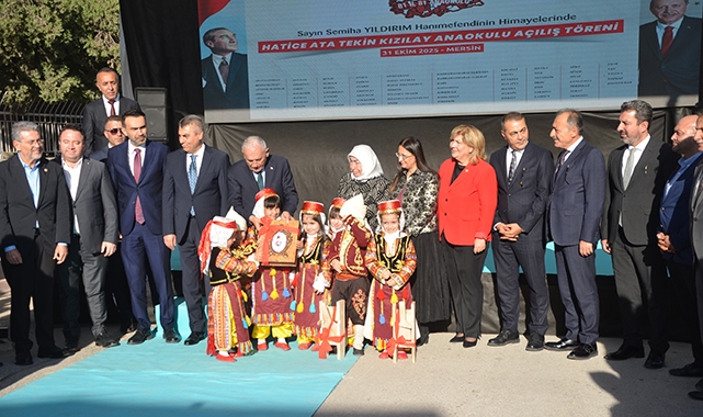 Hatice - Ata Tekin Kızılay Anaokulu'nu Binali Yıldırım açtı