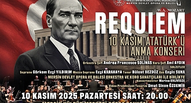 Mersin DOB'nden “Atatürk’ü Anma Konseri” REQUIEM