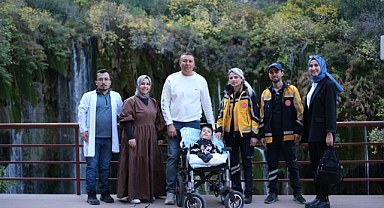 Cam Kemik hastası Kerim'in hayali gerçek oldu