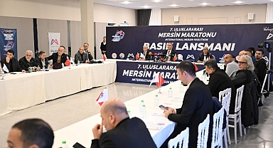 Mersin Maratonu’nun basın lansmanı yapıldı