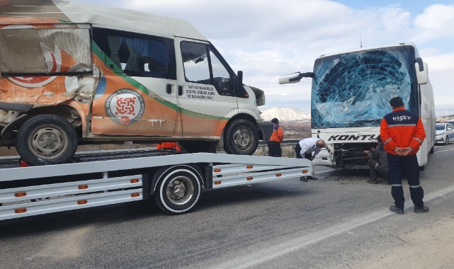 Mut'ta kaza iki yaralı