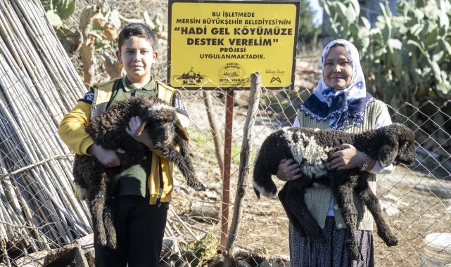 ‘Hadi Gel Köyümüze Destek Verelim’ Projesi kırsal kalkınmaya destek oluyor