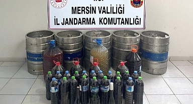Silifke'de sahte içki operasyonu