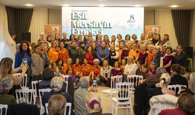 ‘Eşit Mersin’in Emekçi Kadınları’ 8 Mart’ta bir araya geldi
