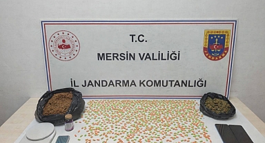 Erdemli'de uyuşturucu madde operasyonu