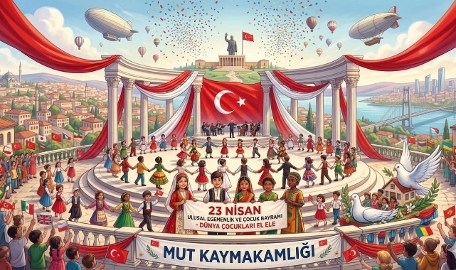 Kaymakam Çelikkol'dan 23 Nisan mesajı