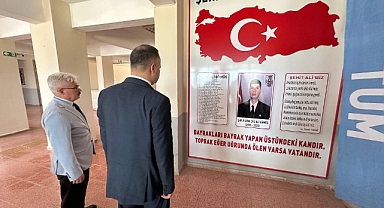 Kaymakam'dan okul ziyaretleri