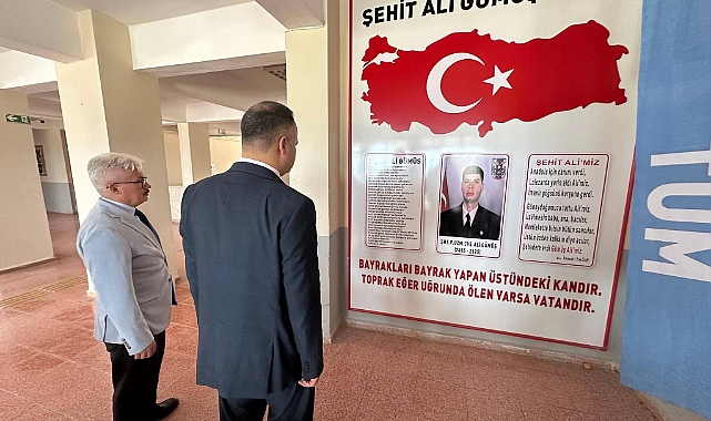 Kaymakam'dan okul ziyaretleri