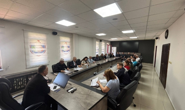 Kaymakamlıkta değerlendirme toplantısı